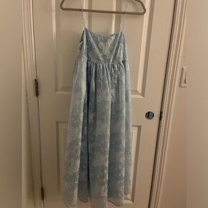 Vestibule Light Blue Maxi Dress